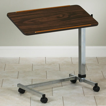Overbed Table with Tilt-Top and U Style Base